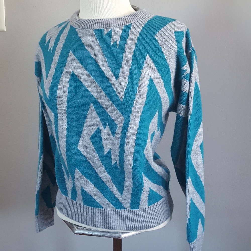 Vintage Alfred Dunner Graphic Sweater